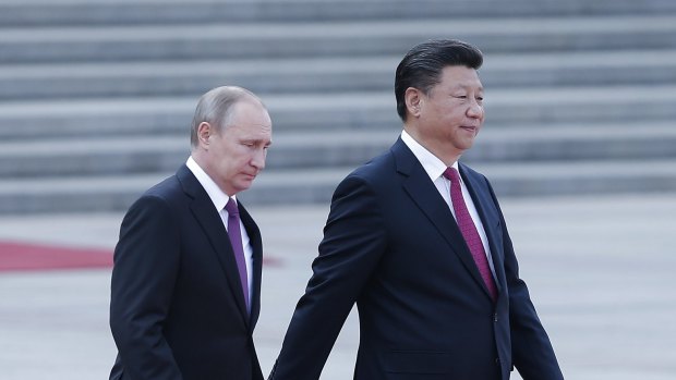 No fans of Western values: Chinese President Xi Jinping and Russian President Vladimir Putin.