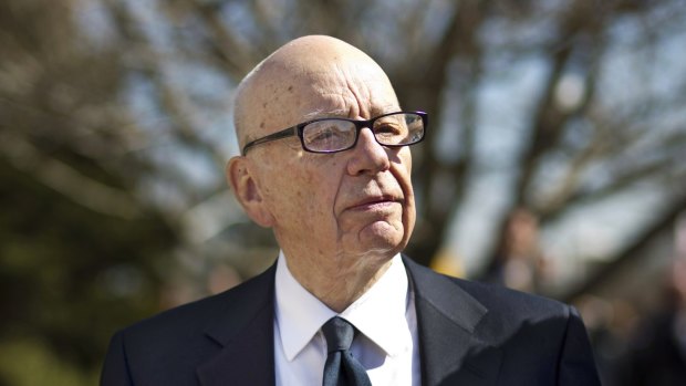 Rupert Murdoch's News Corp is seeing growth in digital advertising while that in print remains challenged.