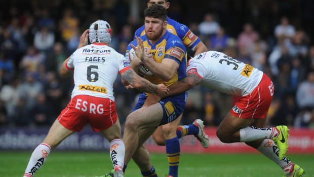 Former Melbourne Storm prop Mitch Garbutt has made a career at Leeds Rhinos and will face off against his old NRL club in February's World Club Challenge. 
