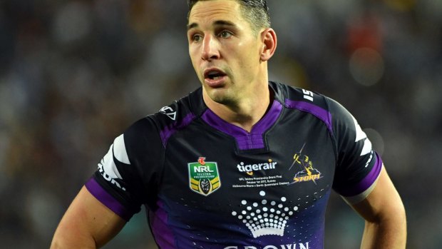 No.1 again: Billy Slater is thrilled to be back playing for Australia.