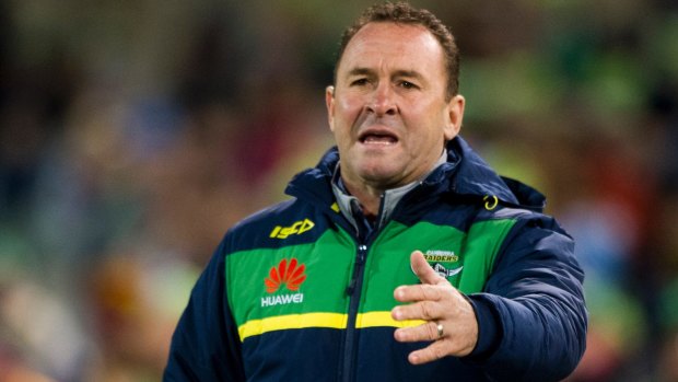 Canberra Raiders coach Ricky Stuart said just 68 words in Saturday night's press conference.