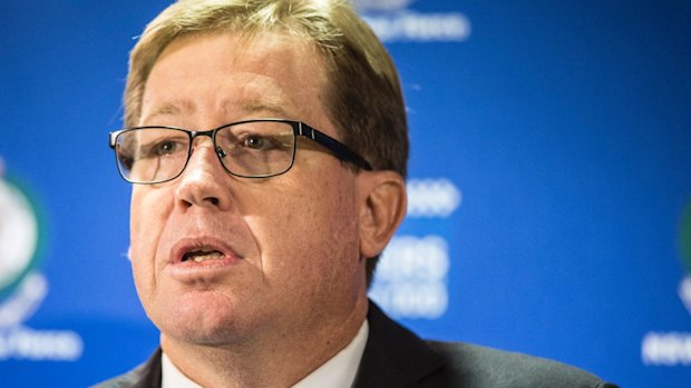 Standing down: Deputy Premier Troy Grant.