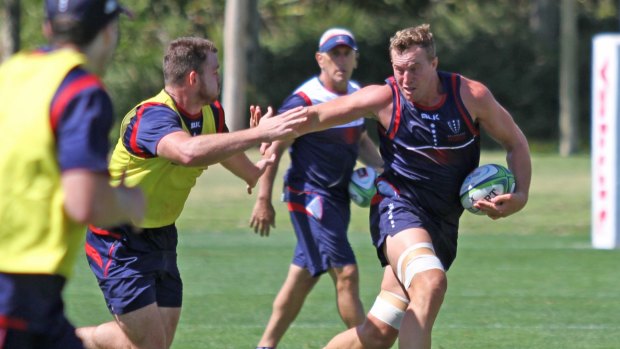 New Melbourne Rebels flanker Angus Cottrell is keen to make the most of his move to Melbourne.