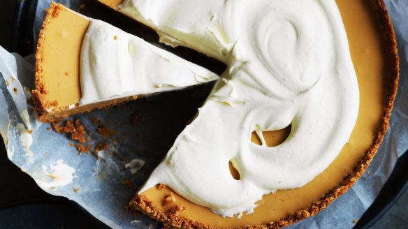 Whisky caramel pie recipe.