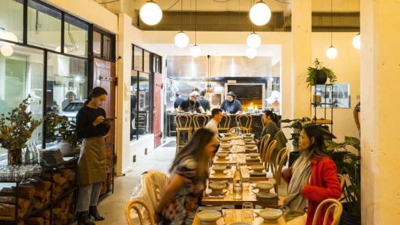 Hot and new: Fire-fuelled Filipino venue Serai was named New Restaurant of the Year.
