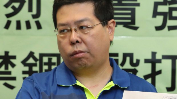 Hong Kong's main pro-democracy party said on Friday Howard Lam was briefly abducted and tortured by suspected mainland Chinese security agents.