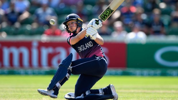 "Nice to be back": Sarah Taylor's return has boosted the England team.