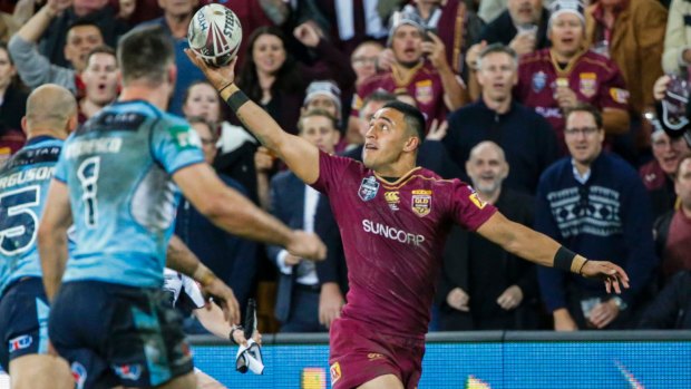 Valentine Holmes has become a hero in the space of 80 minutes.