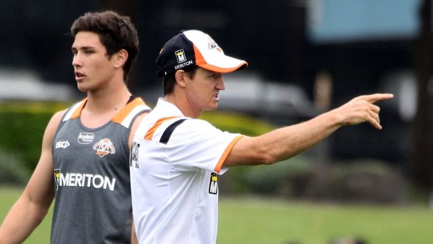 Facing a familair foe: Wests Tigers coach Jason Taylor will square off against a former club.