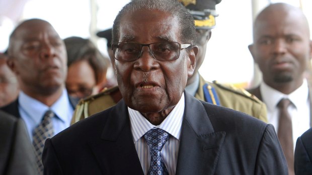 Robert Mugabe ruled Zimbabwe for 37 years with the support of the military.