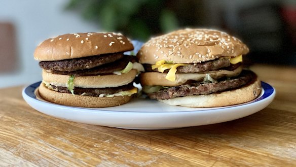 Big Jack v Big Mac taste test: how does Hungry Jack's lookalike burger ...
