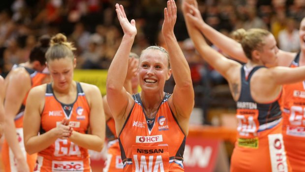 Round of applause: Suncorp Super Netball has attracted excellent ratings and crowds.