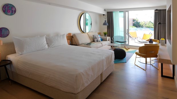 A bedroom suite, QT Bondi.