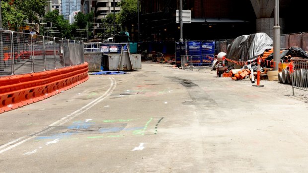 Sections on George Street remain far from finished as deadlines loom.