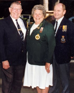 Peggy Williams, Anzac Day 1996.