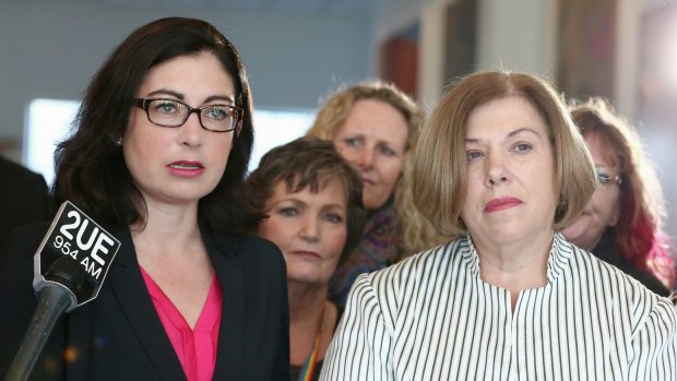 United for a common cause: Labor MP Terri Butler and Liberal MP Teresa Gambaro have co-sponsored a marriage equality bill in Federal Parliament.