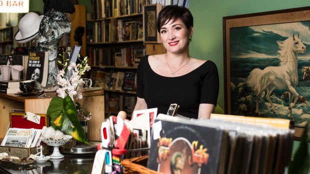 Tamara Kennedy co-owns Grand Days Books, Records and Collectables and will vote in the city elections.