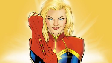 Marvel's Captain Marvel, a film role that was reportedly offered to Emily Blunt and Olivia Wilde.