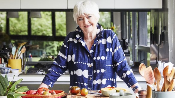 Stephanie Alexander in her home kitchen.