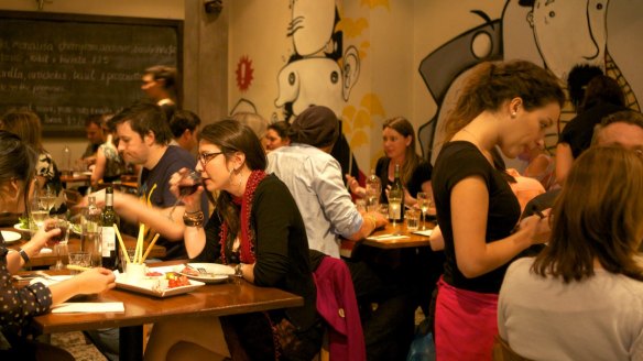 Gigi Pizzeria in Newtown packs them in with its vegan fare.