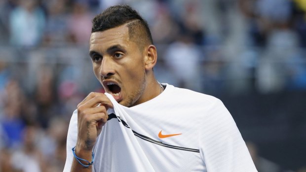 Nick Kyrgios was booed off after his five set loss to Andreas Seppi.
