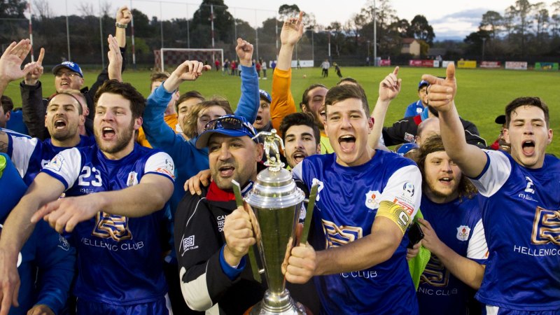 Capital Football Npl Canberra Olympic Defeat Canberra Fc In Grand