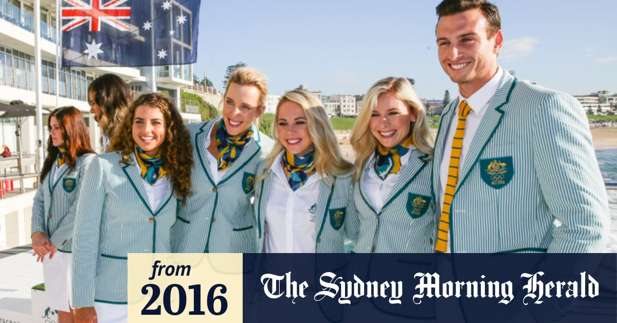 Rio Olympics 2016 Australia Unveil Official Olympic Team Opening Ceremony Uniform