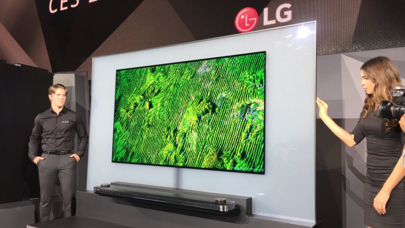 Ces 2017 Lg Launches Super Thin Wallpaper Ultra Hd Oled Tv