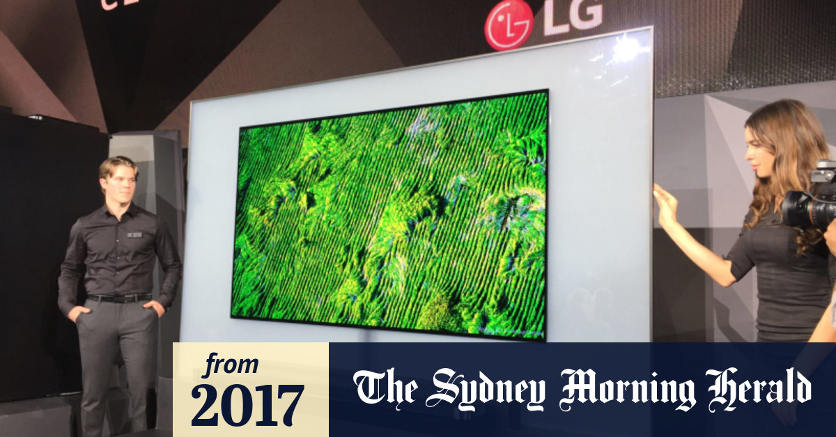 Ces 2017 Lg Launches Super Thin Wallpaper Ultra Hd Oled Tv