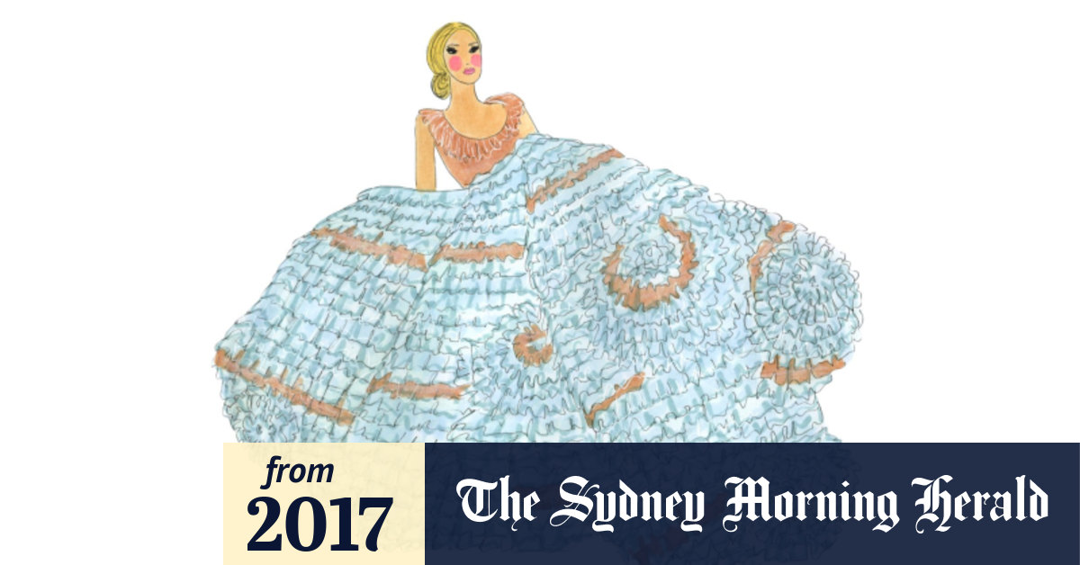 versace mille feuille dress