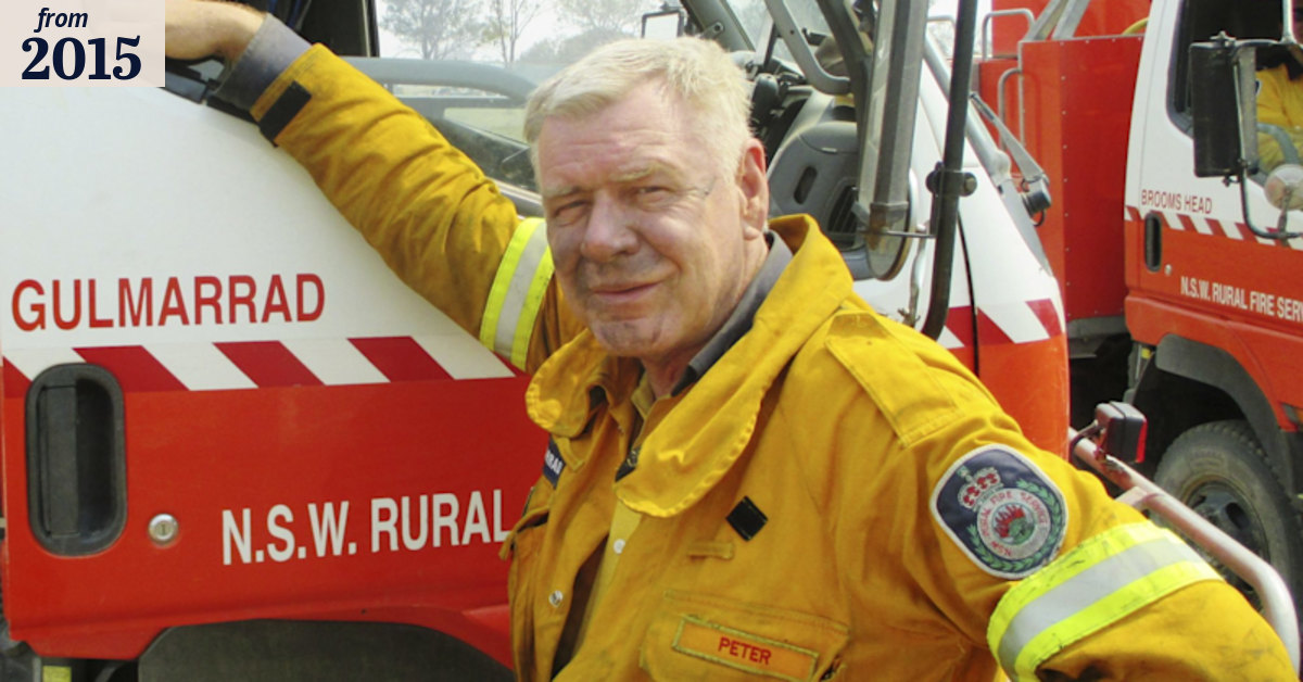 War stories burn brightly for a firefighter who ran out of careers
