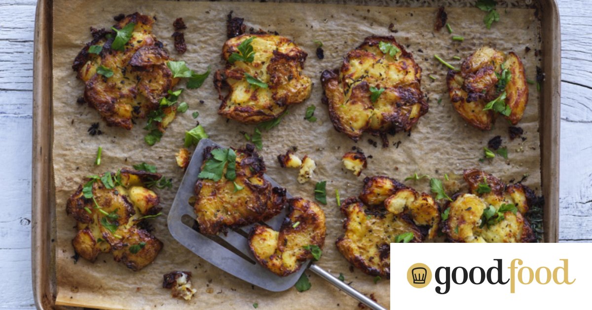 Jill Dupleix's crashhot smashed potatoes