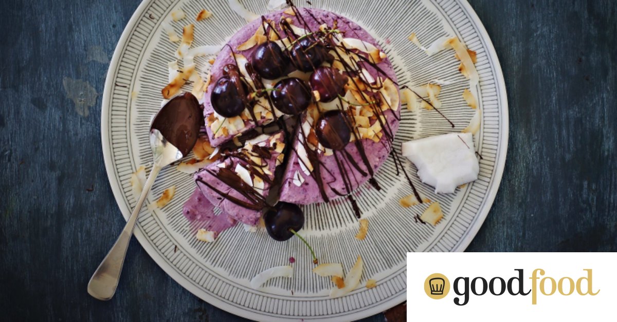 Roastedcherry ripe icecream cake recipe