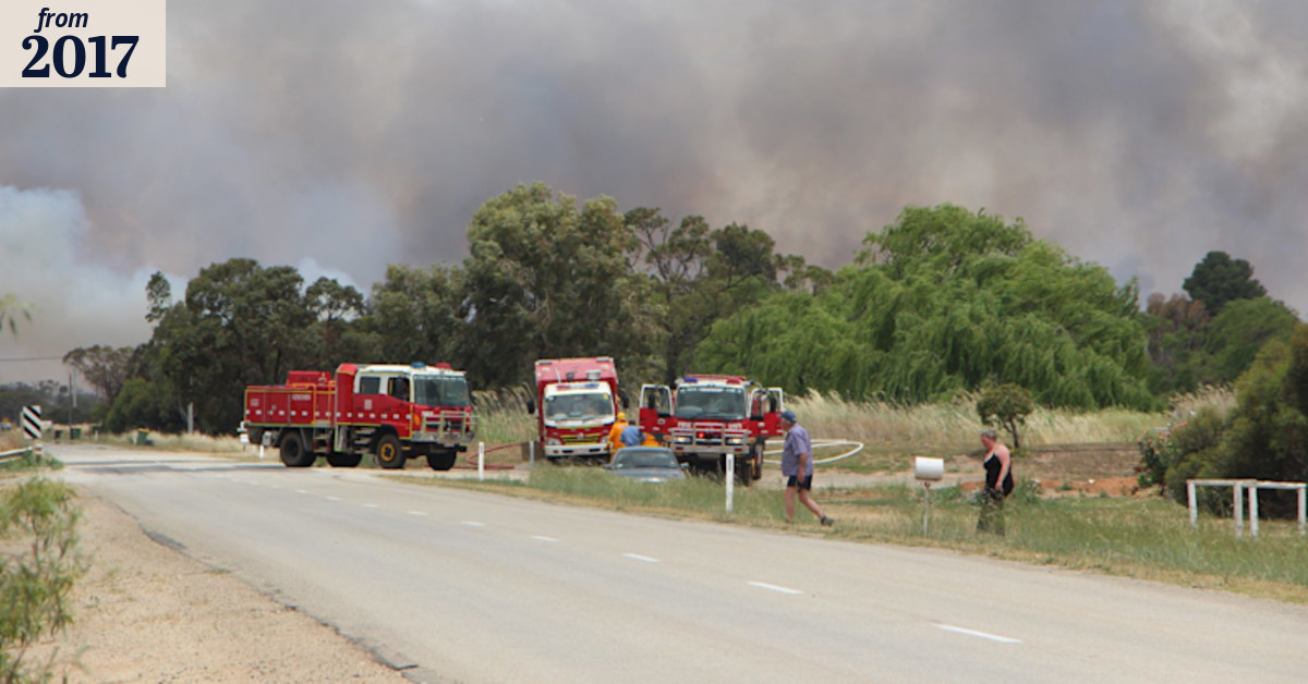 Bushfire threat not over yet with hot days to come and fuel to burn