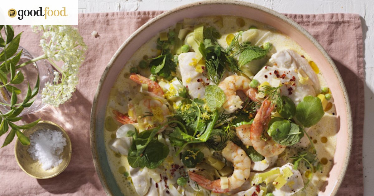 Springy fish stew