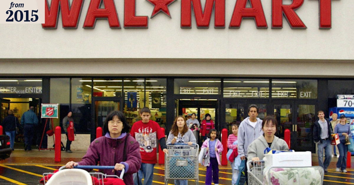 If all the world's a stage, Walmart is its largest set, for tragedy and ...