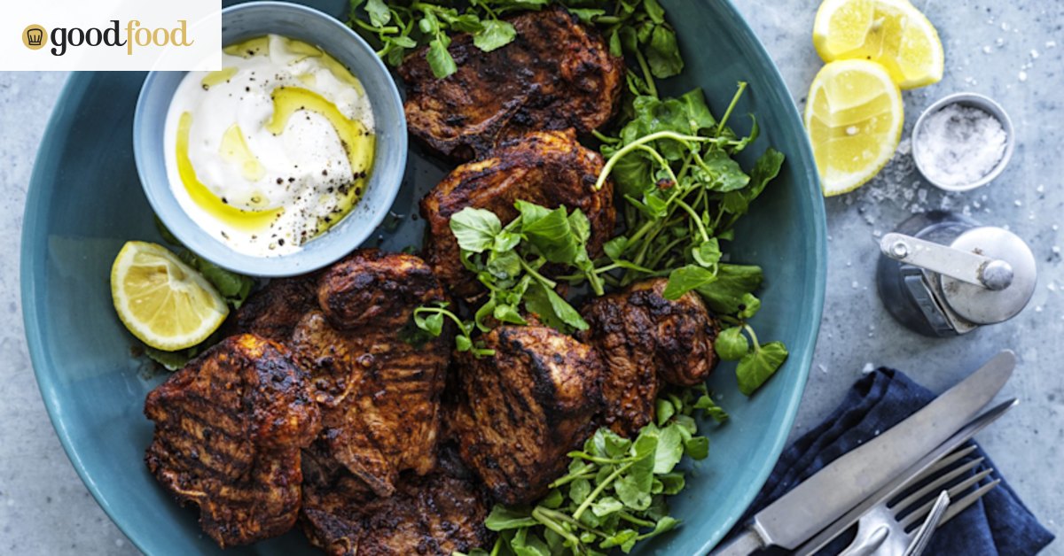 Kebab-style lamb chops