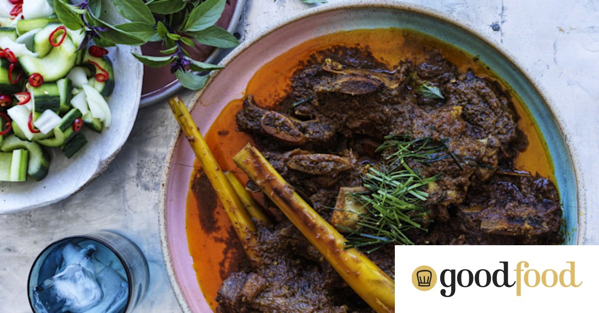 Adam Liaw's beef short rib rendang