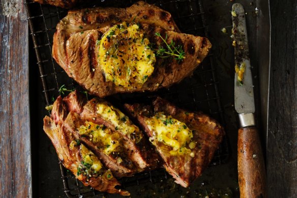 Flavoured butter is a barbecue lifesaver.