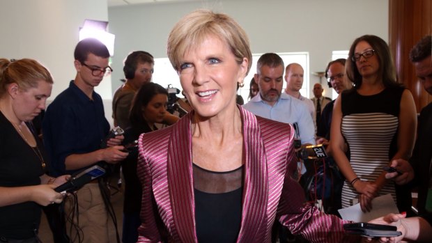 Foreign Minister Julie Bishop believes it is time for Pacific leaders to chart their own course.