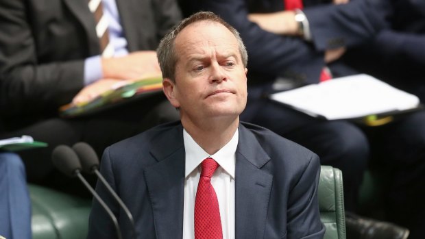 Opposition Leader Bill Shorten during question time on Wednesday. His right-wing faction has lost control of Labor's national conference for the first time since 1979.
