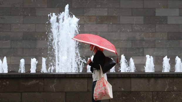 Melbourne is is set for the wettest night this year.
