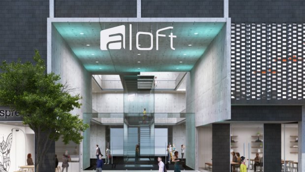 The Aloft Hotel on Chapel Street, Melbourne, will open in 2019.