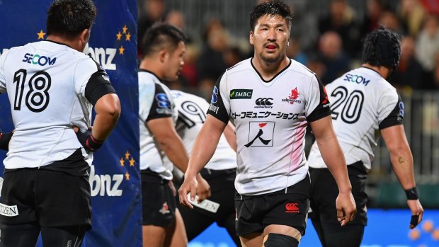 Bitter pill: Japan's Sunwolves will join the Australian conference next year, while one local side will be axed.