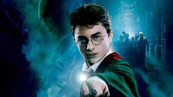 Daniel Radcliffe in the film Harry Potter and the Order of the Phoenix.