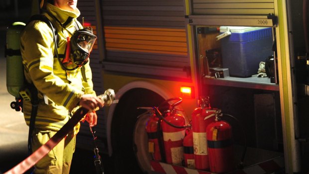 Firefighters were called to two property fires in the Mandurah area on Friday morning. File image.