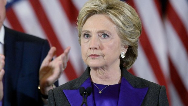 With a handful more voters, a grim-faced Hillary Clinton might not have been making this concession speech. 