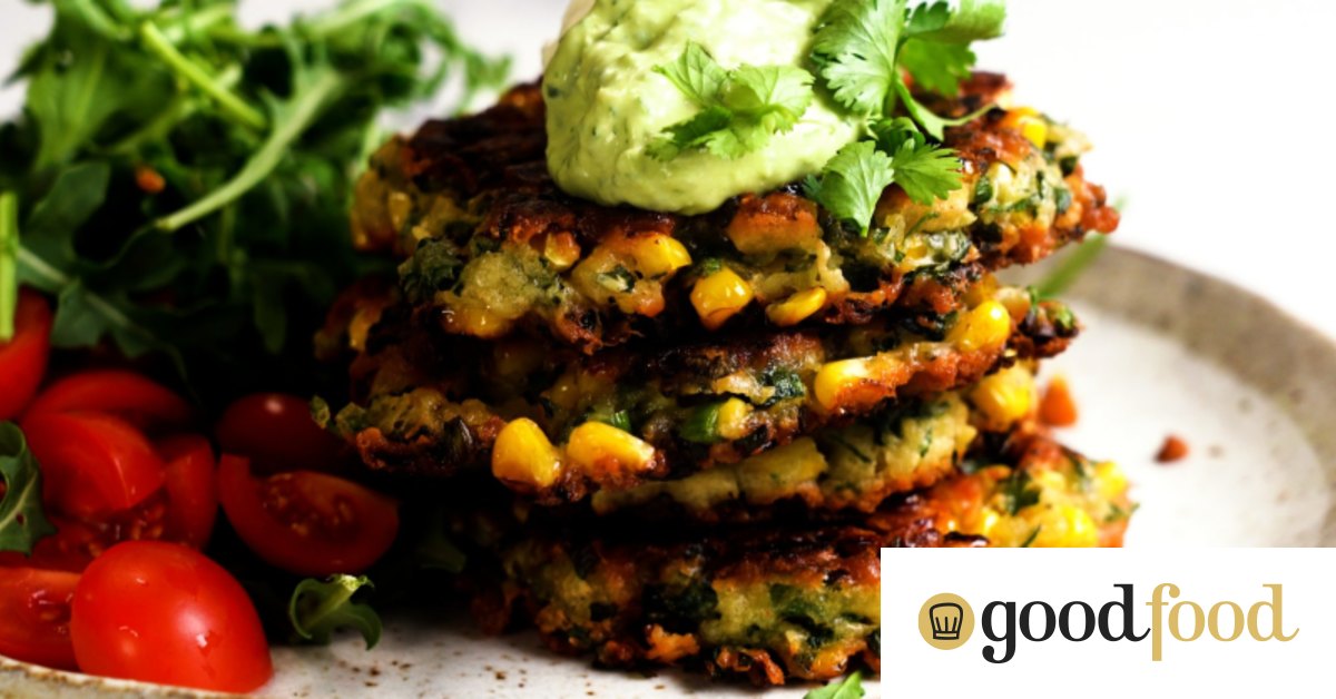 RecipeTin Eats x Good Food Extra crispy corn fritters