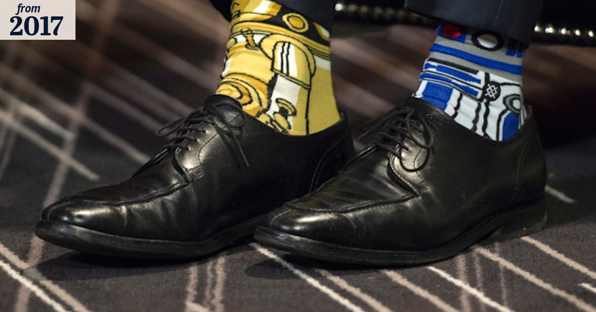 Justin Trudeau and the force of his Star Wars socks