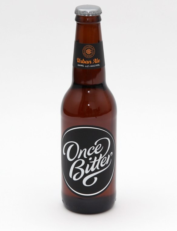 Collins Street Brewing Company's Once Bitter 'urban ale' is like a cross between a Belgian blonde and an Australian golden ale.